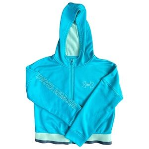 Under Armour Girls Youth Extra Small YXS Size 6 UA Tech Terry Full Zip Hoodie